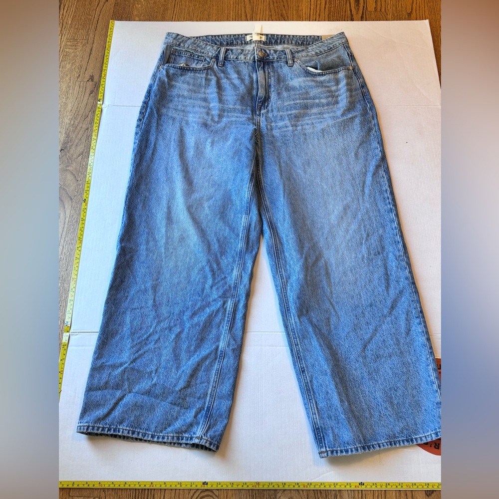 Madewell Women’s Super Wide Leg Jeans Trousers NWT